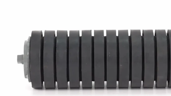 Rodillo de nailon plástico no estándar de la rueda loca del transportador de la fricción baja de los rodillos transportadores profesionales