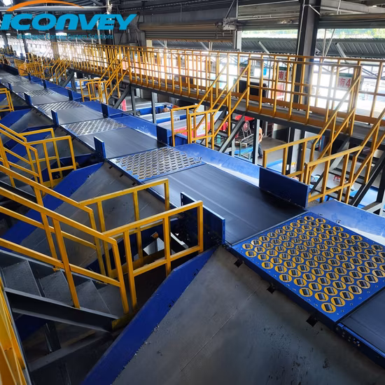Fábrica de clasificadores de ruedas de equilibrio de productos del sistema de clasificación inteligente Iconvey